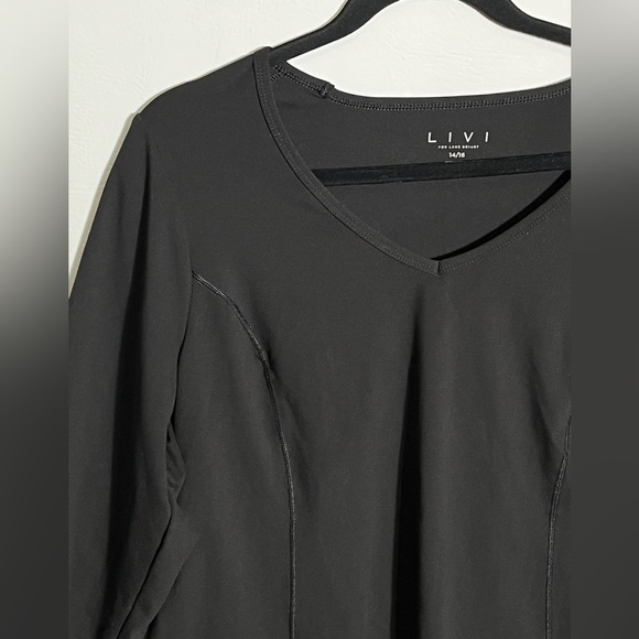 LIVI Active Lane Bryant Long-Sleeve Wicking Performance Tee 14/16 - Picture 2 of 11